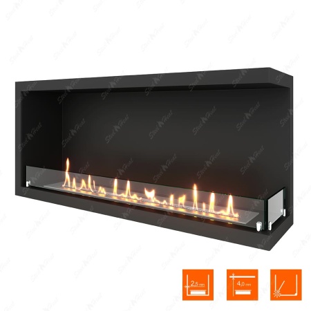 Биокамин SteelHeat CORNER P 1100 по цене 34 020 руб.