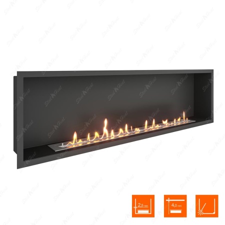 Биокамин SteelHeat LEADER 1600 XL по цене 61 000 руб.