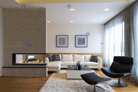 Встраиваемый биокамин / торцевой сквозной очаг 500 (SappFire) по цене 30 500 руб.