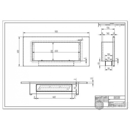 Биокамин ZeFire Elliot 900 по цене 27 000 руб.