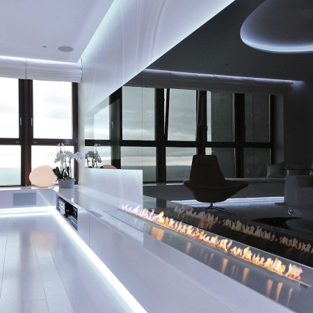 Биокамин  Fire Line Automatic 3 L=1190 black по цене 710 000 руб.