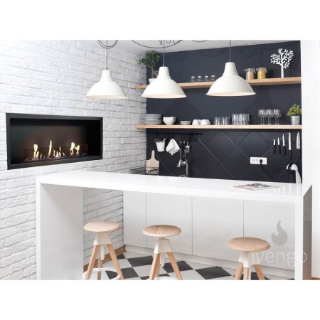 Биокамин IVENGO SLIM 2500х400 по цене 238 595 руб.