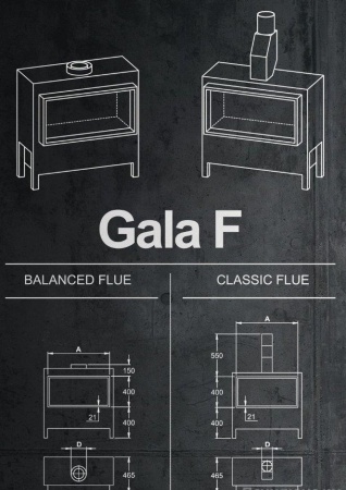Газовая топка Vero Design GA 8 F 
Газовая топка Vero Design GA 8 F