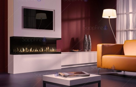 Встраиваемый торцевой очаг 1500 SappFire по цене 68 200 руб.