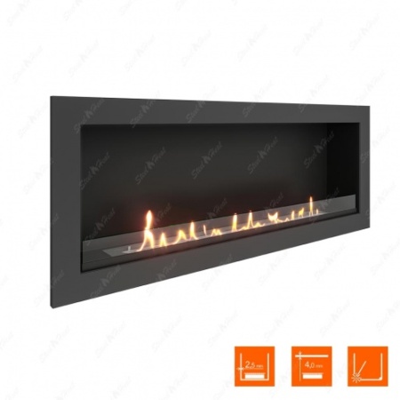 Биокамин SteelHeat ONE 1400 стекло по цене 52 600 руб.