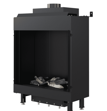 Газовая топка Kratki LEO/76/62/G20, магистральный газ