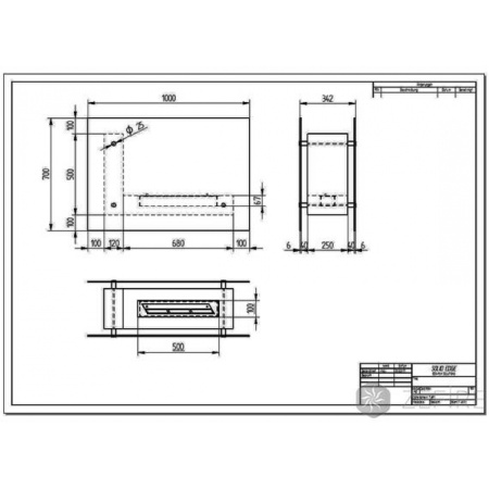 Биокамин ZeFire Fidero 1000 по цене 53 500 руб.
