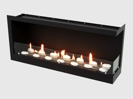 Встроенный биокамин Lux Fire Угловой 1090 S (правый угол) по цене 60 390 руб.