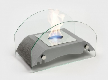 Настольный биокамин Lux Fire "Мост" S (серебро) по цене 12 342 руб.